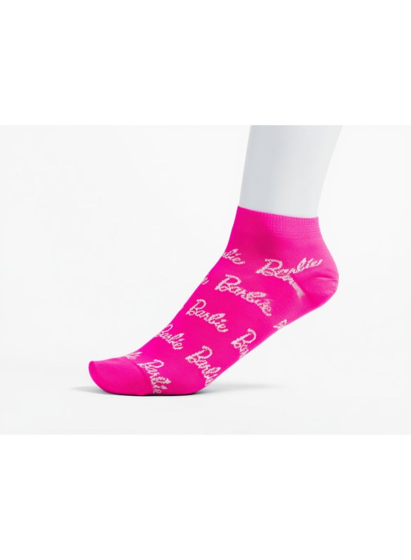 Barbie 3 PAIRS | BARBIE ANKLET SOCKS 78% COTTON| 18% POLYESTER | 4% ELASTANE - Image 3