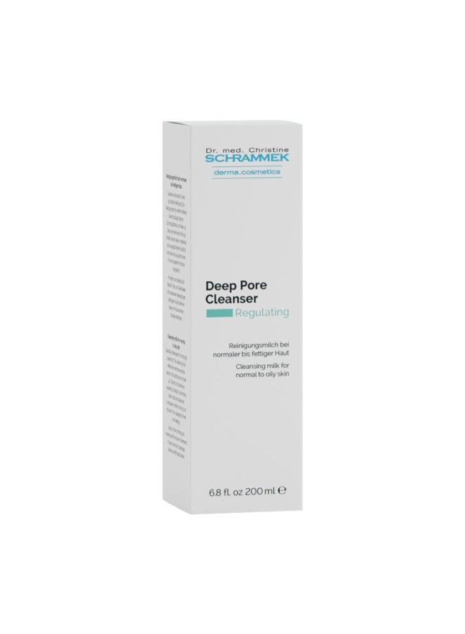 Schrammek Deep Pore Cleanser (6.8 fl oz) - Cleansing Milk for Normal Skin - Makeup Removal - Face Wash & Cleanser – No Parabens - Skin Care - Dr - Image 5
