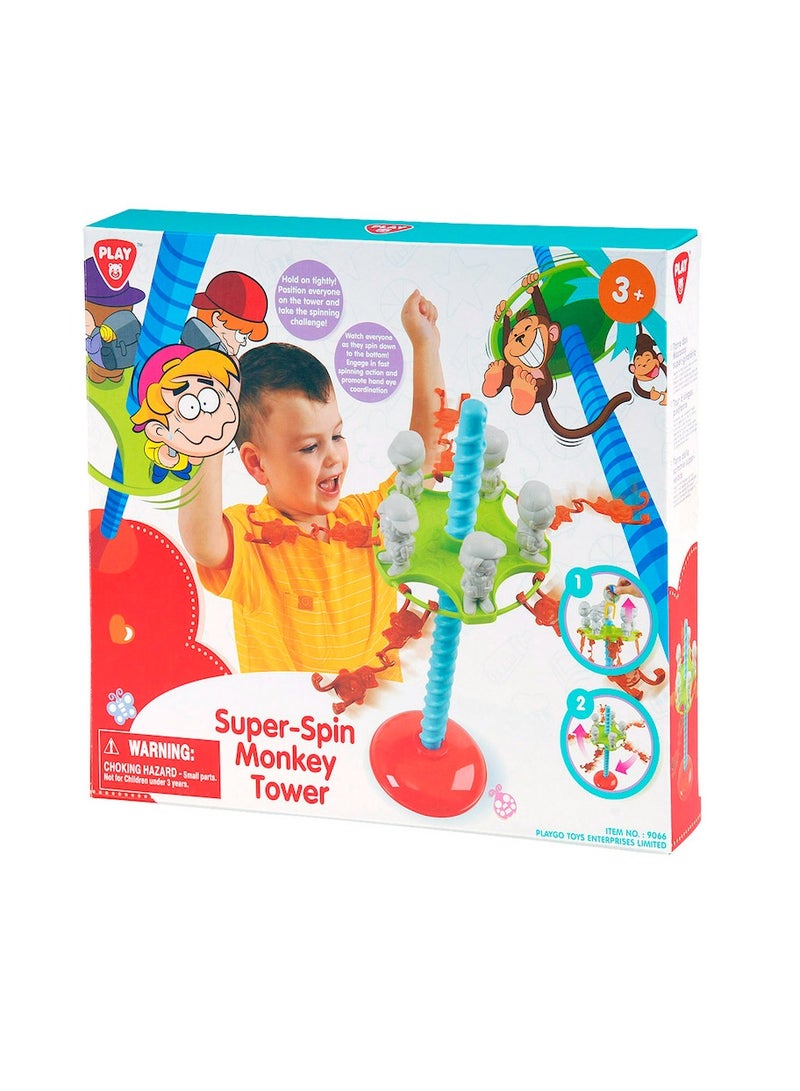 PLAYGO Super Spin Monkey Tower - Multicolour - Image 1