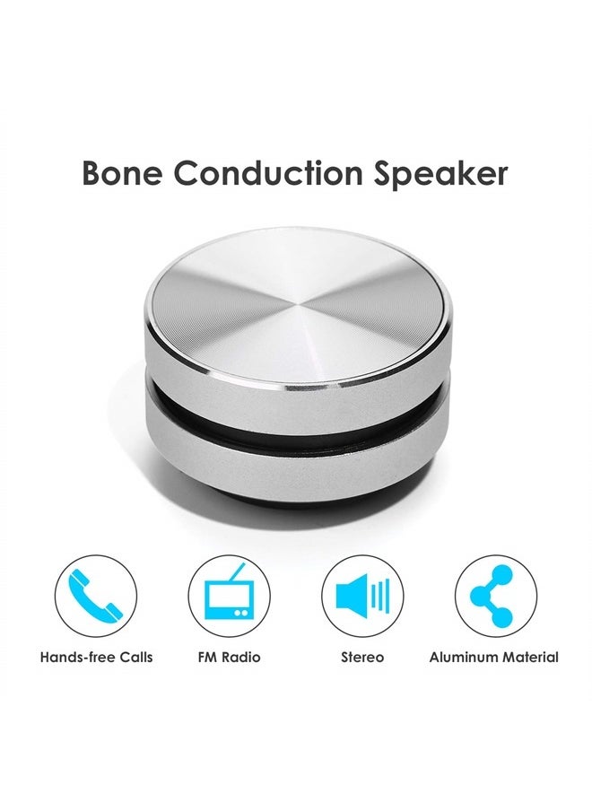 heypower - Bone Conduction Speaker, True Wireless Speakers Mini Portable Stereo Sound Creative Portable Speaker Compatible with iPhone, iPad, Samsung, Tablets and More Bone Conduction Sound Box, Bigvapor - Image 1
