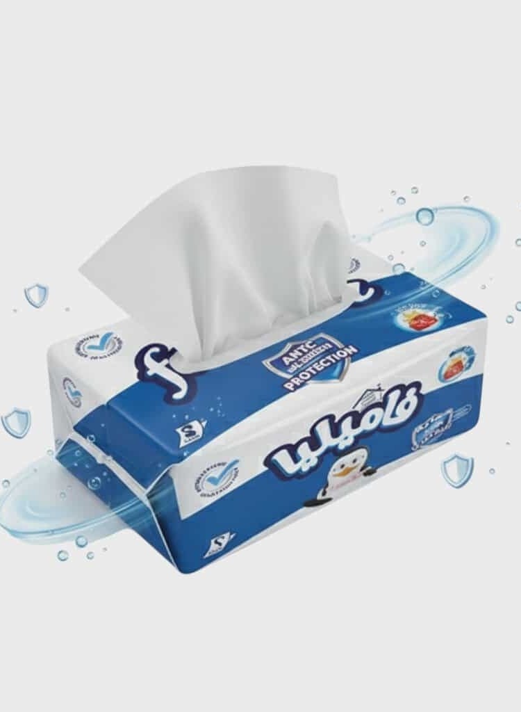 Familia Facial Tissue - 2 Ply - Special Offer Pack of 3 Boxes, 500 Tissues per Box