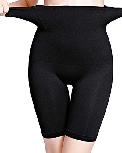 Sliot Women Body Shaper Tummy Control Shapewear High Waist Mid-Thigh Slimmer Shorts Underwear Butt Lifter Bodysuit Panties (Black, M/L) - Image 4