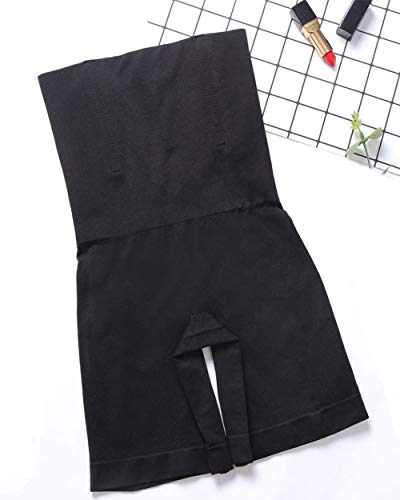 Sliot Women Body Shaper Tummy Control Shapewear High Waist Mid-Thigh Slimmer Shorts Underwear Butt Lifter Bodysuit Panties (Black, M/L) - Image 5