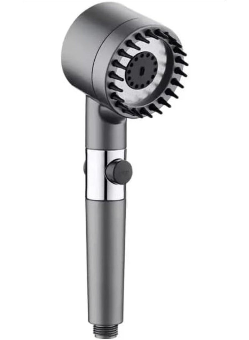 Turbo Shower Head High-Pressure Handheld Showerhead - Adjustable Water-Saving High-Pressure Turbo Showerhead with Easy On/Off Button - Handheld Shower Head for Bathroom. - Image 2