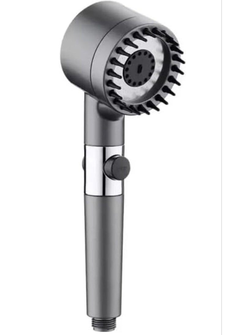 Turbo Shower Head High-Pressure Handheld Showerhead - Adjustable Water-Saving High-Pressure Turbo Showerhead with Easy On/Off Button - Handheld Shower Head for Bathroom. - Image 5