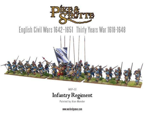 WARLORD GAMES Warlord Pike & Shotte for King & Country Game - Role Playing Strategy Board Games for Adults, Table Top 17th Century Strategic Wargaming Kit - Tabletop Military History RPG with Terrain - Image 3
