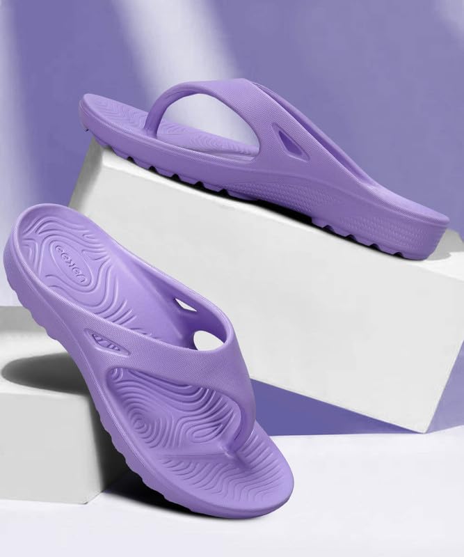 PARAGON EEVK3419L Women's Slippers | Comfortable Everyday Flip Flops with Cushioned Footbed, Sturdy Straps and Stylish Design | Perfect for Everyday Use - Image 2