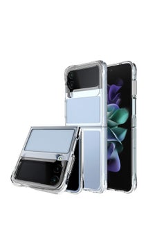Protect Samsung Galaxy Z Flip 4 Clear Case Premium Thin Transparent Hard PC with Non-Slip Grip Protective Cover for Z Flip 4  - Image 2