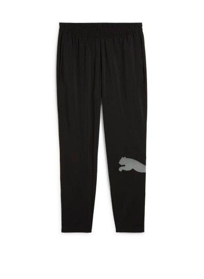 PUMA بنطال م تاد بشعار كبير منسوج - Image 4