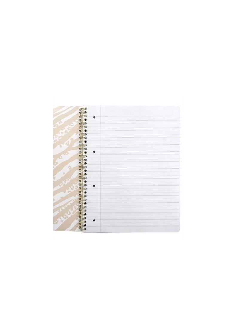 Pukka Pad - A4 Size Wirebound Notebook 160 Pages Zebra Print Cover - Image 1