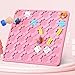 fygurso STEM Logic Road Builder Toys Board Games Toys for 5 Year Old Kids Montessori Brain Teaser Puzzles Educational Learning Activities Toy for Kid Ages 3 4 68 12 Boys Girls Gifts Pink 50PCS - Image 4