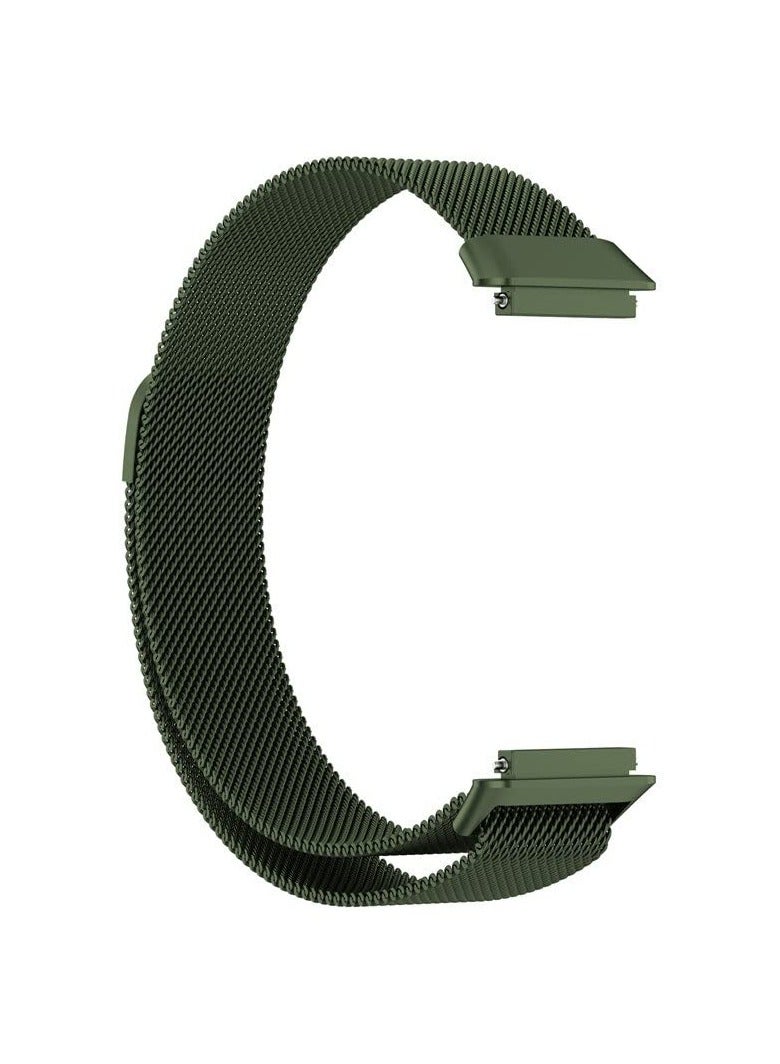 Stainless Steel Mesh Replacement Wrist Band for Huawei 7 Watch(Green) - Image 3