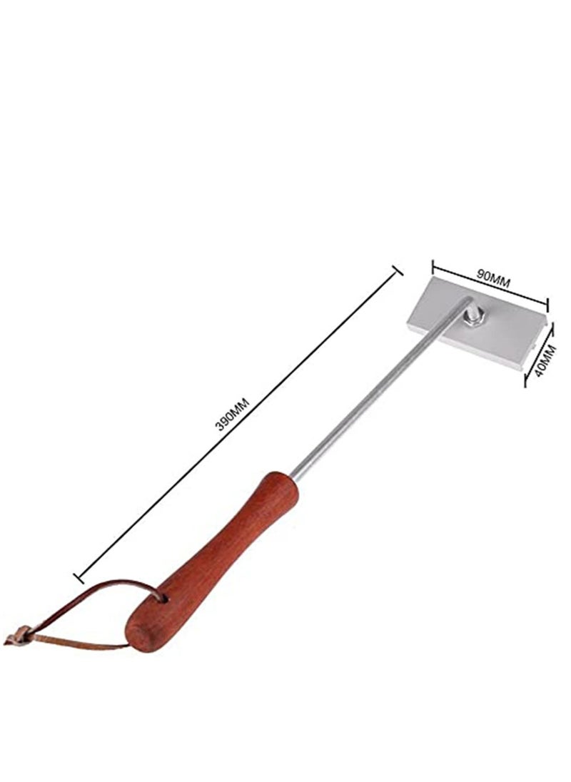 Generic - Custom BBQ Branding Iron with 55 Interchangeable Letters, Wooden Handle Grill Accessory for Branding Steaks, Burgers, Chicken, and Meat - Perfect for Barbecue Enthusiasts! - Image 1