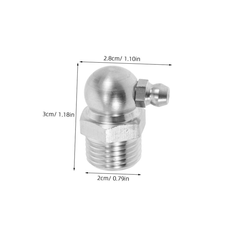 Stainless Steel Angled Grease Fitting Assortment Compatible With Various Nozzles And Mechanical Equipment Durable Construction For Versatile Applications - Image 3