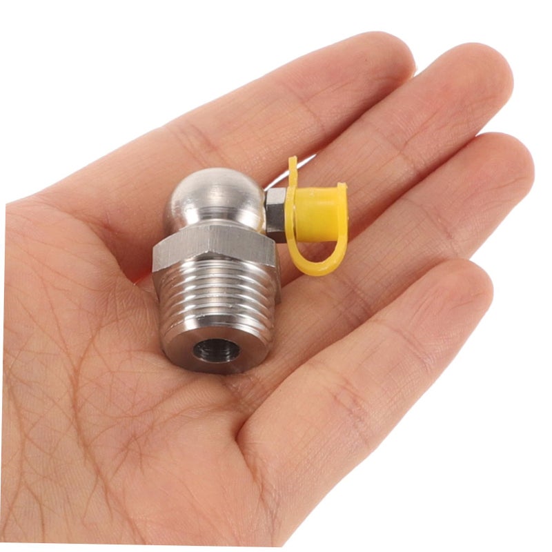 Stainless Steel Angled Grease Fitting Assortment Compatible With Various Nozzles And Mechanical Equipment Durable Construction For Versatile Applications - Image 4
