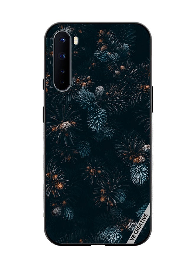 Protective Case Cover For OnePlus Nord Pinus Design Multicolour