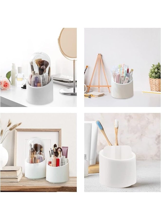 منظم فرش وأدوات الميكب دوار 360° – 7 خانات – تصميم عملي وأنيق ىT - Image 2