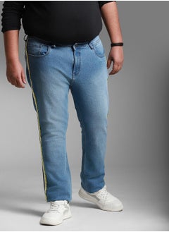 HIGH STAR Men Blue Plus Jeans  - Image 3