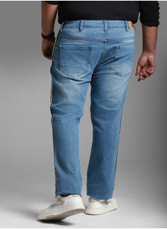 HIGH STAR Men Blue Plus Jeans  - Image 4