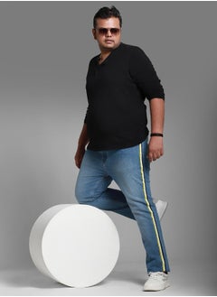 HIGH STAR Men Blue Plus Jeans  - Image 2