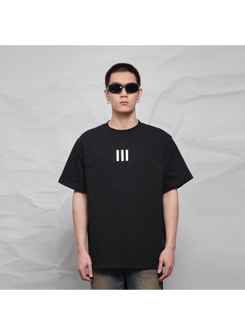 Generic - FEAR OF GOD Logo Velvet Tee Unisex Cotton Relaxed Black - Image 1