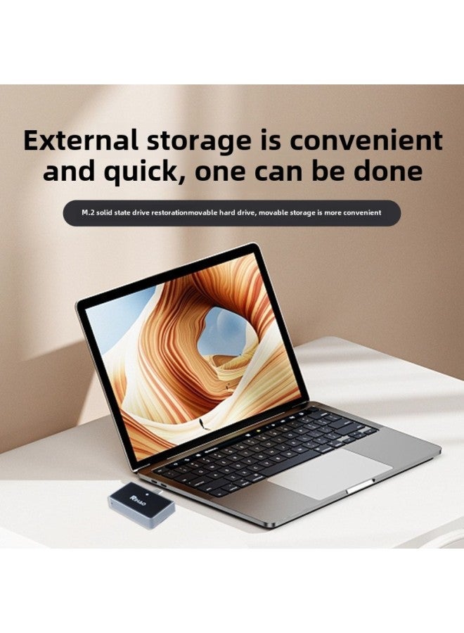 Ri Hao M2 Solid State Hard Disk Box 2230 Portable External NVME Protocol Mobile SSD Universal Large Capacity Usb3.2-Color:P10 Pro - Image 3