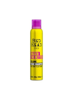 TIGI Igi Bed Head Bigger The Better Volume Foam Shampoo For Fine Hair 6.8 Oz  - Image 1
