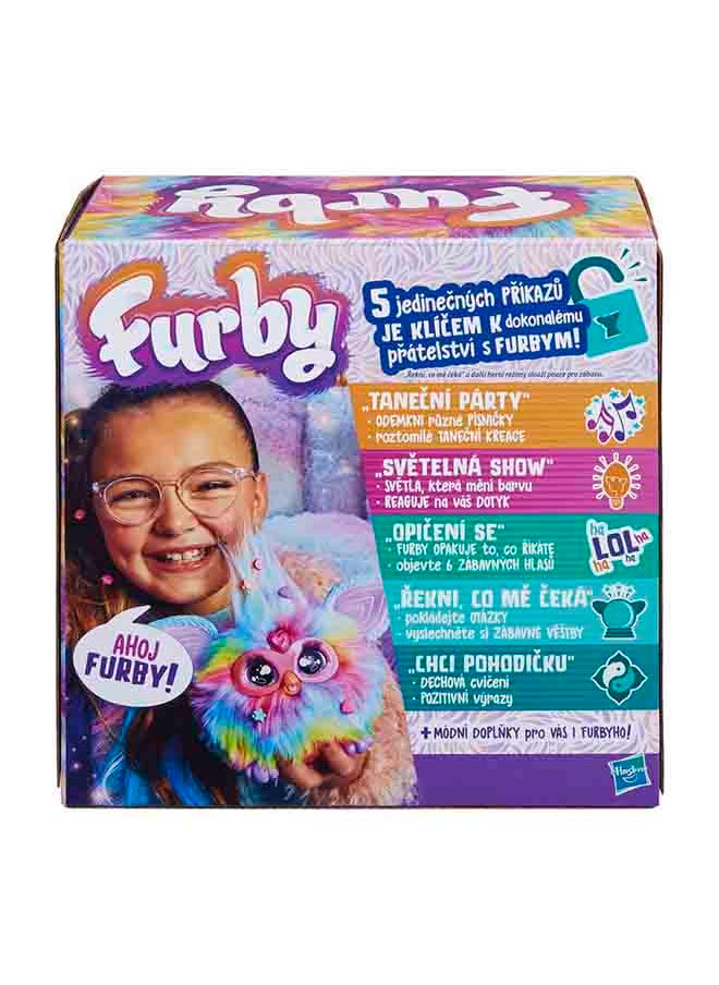 Furby Furby Tie Dye, 15 Fashion Accessories, Interactive Plush Toys for 6 Year Old Girls & Boys & Up, Voice Activated Animatronic  - Image 3