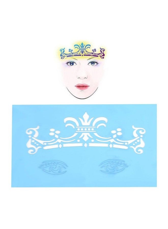 Salmue Face Painting Stencils - 7pcs/Set Reusable Tattoo Stencils & Templates for Kids & Adults - Image 5