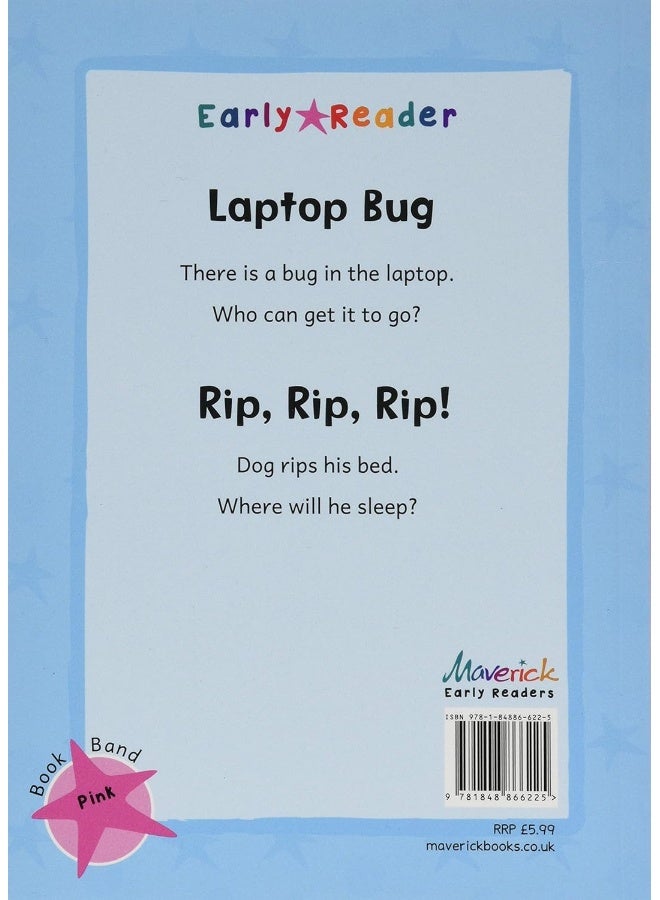 Laptop Bug and Rip, Rip, Rip!: (Pink Early Reader) - Image 2