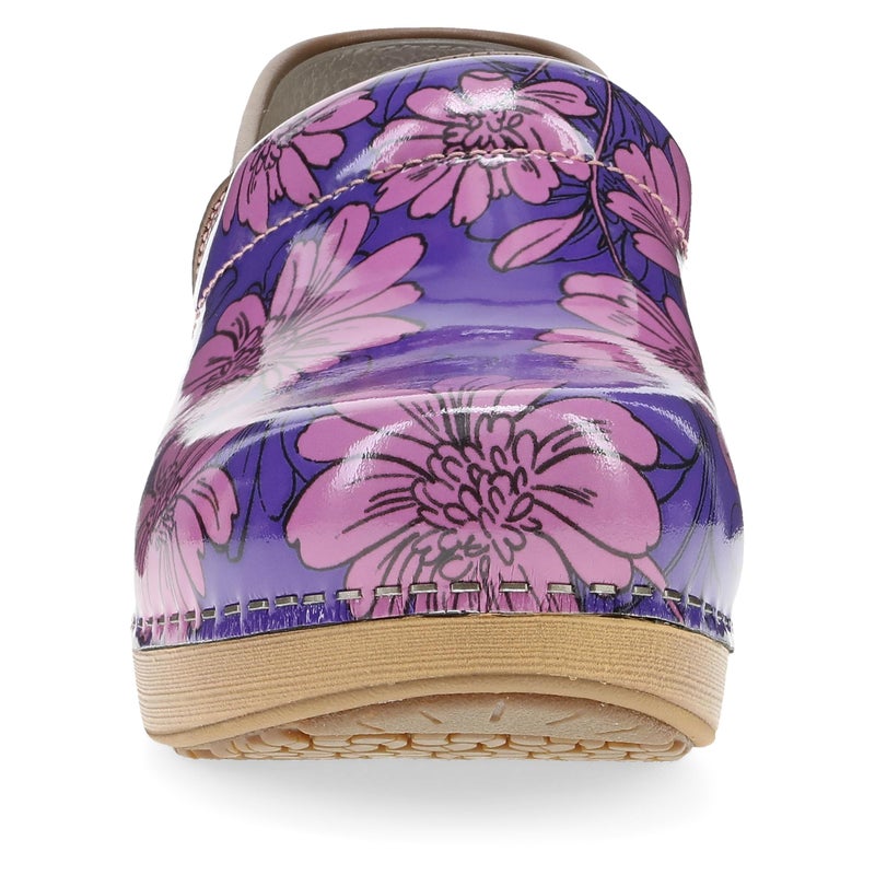 Dansko XP 2.0 Clogs - Lightweight Slip-Resistant Footwear for Comfort and Support - Ideal for Long Standing Professionals - Nursing, Healthcare Professionals Purple Bloom 8.5-9 M US - Image 4
