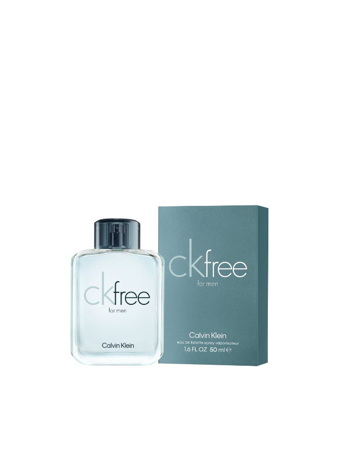 CALVIN KLEIN CK Free Eau de Toilette 50ml - Image 2