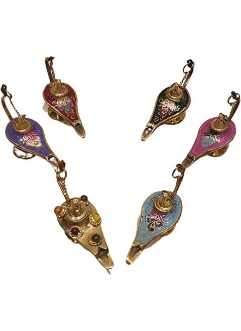 Assorted Color Brass Aladdin Chirag