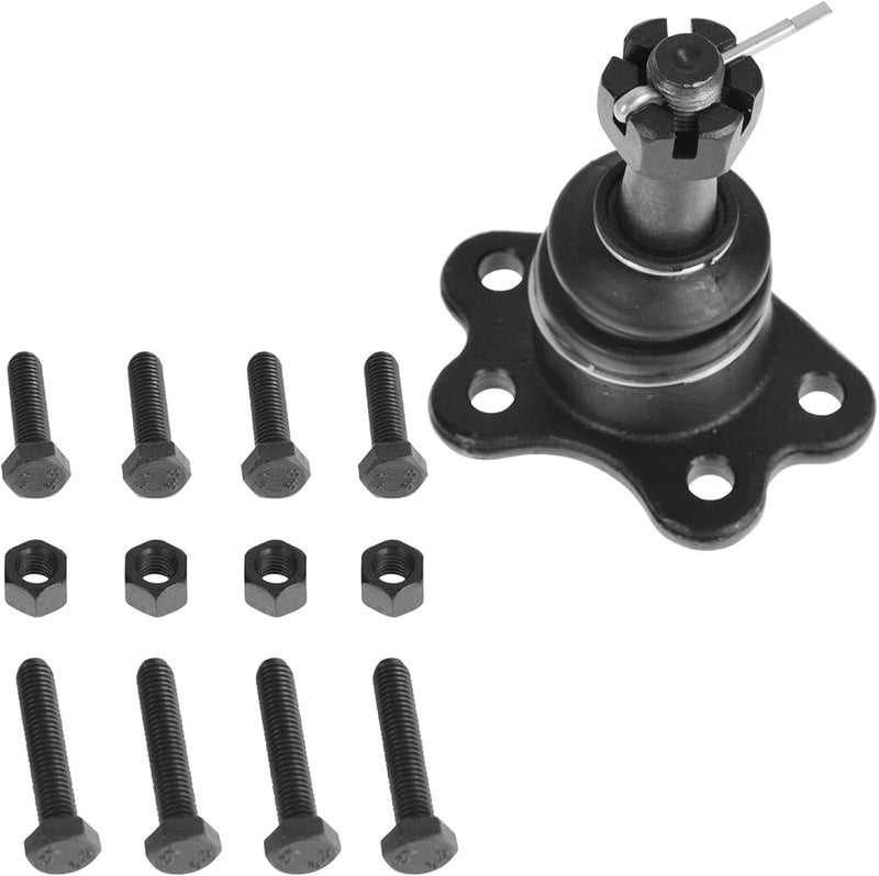 TRQ Front Steering & Suspension Kit Ball Joint Idler Arm & Bracket Assembly Sway Bar Stabilizer Link Tie Rod Tie Rod Adjusting Sleeve Compatible with Chevrolet GMC - Image 5