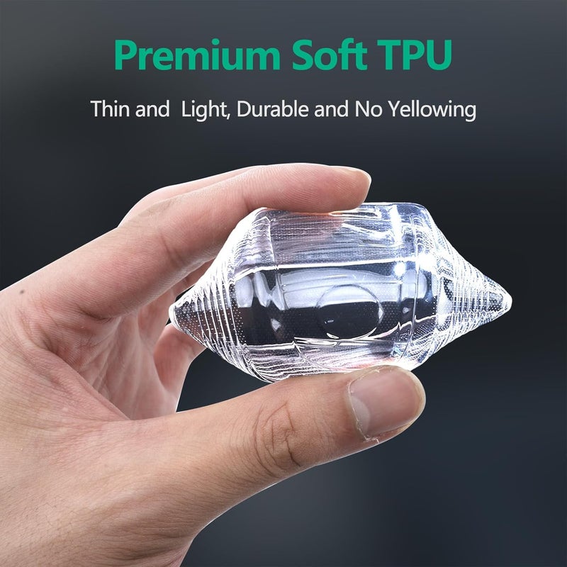 Flensent Clear TPU Key Fob Cover for Chevy and GMC - Image 4