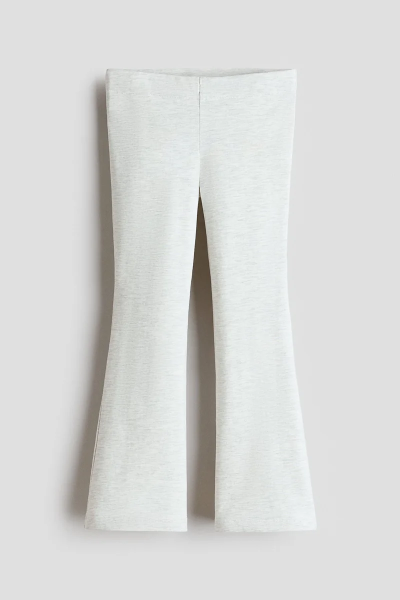 H&M Flared cotton leggings