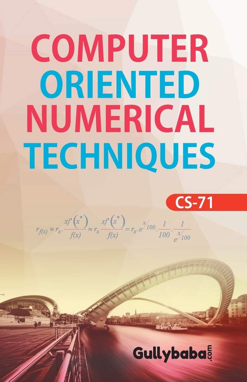 CS-71 Computer-Oriented Numerical Techniques - Image 1