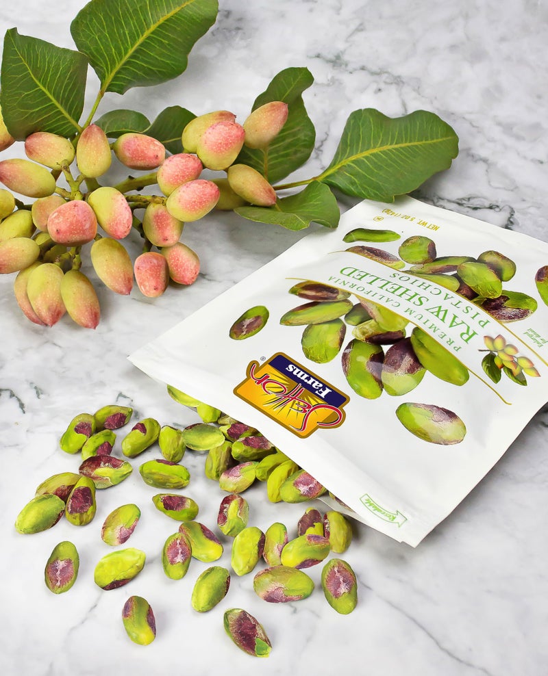 Setton Farms Naturally Raw Shelled Pistachios 20 oz Value Bag, No Shell Pistachios, Non-GMO Project Verified, Certified Gluten Free, Vegan and Kosher, Heart Healthy Snack, 20 Oz (Also perfect for making Dubai Chocolate) - Image 3