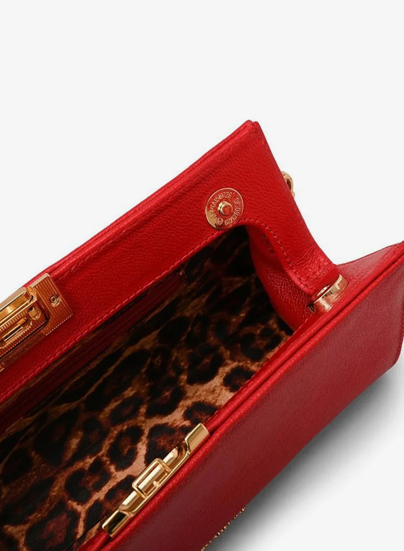 Carmen Steffens  Red Ruby Leather Crossbody Bag for Women | Best Price UAE