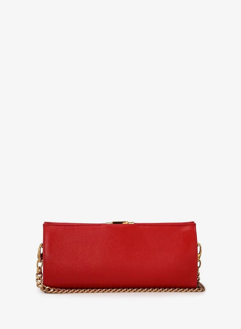 Carmen Steffens  Red Ruby Leather Crossbody Bag for Women | Best Price UAE