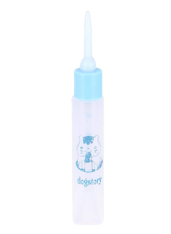 Jeanoko 2PCS 30ML Baby Bottle Feeder for Hamsters Super Small Hedgehog Squirrel Chinchilla Pet Newborn Hamster Nurser Puppy Kittens Nursing Feeding Water Milk(Heaven Blue) - Image 3