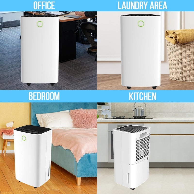 advance ADVANCE Home Dehumidifier 11 Litre 220 Watt Area Covered 350Sq feet Sutable for fungus Absorbs moisture I Clothes dryer  - Image 5