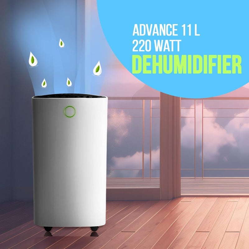 advance ADVANCE Home Dehumidifier 11 Litre 220 Watt Area Covered 350Sq feet Sutable for fungus Absorbs moisture I Clothes dryer  - Image 3