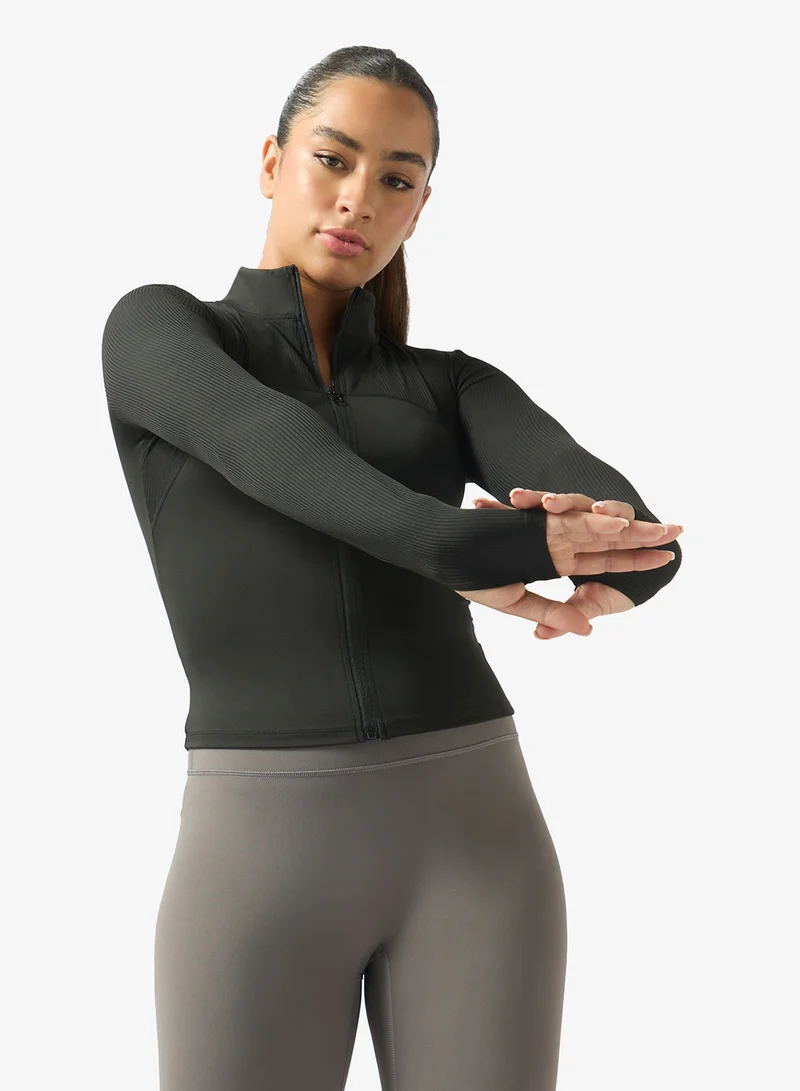 Frwd Zip Up Sculpting Seamless Training Jacket