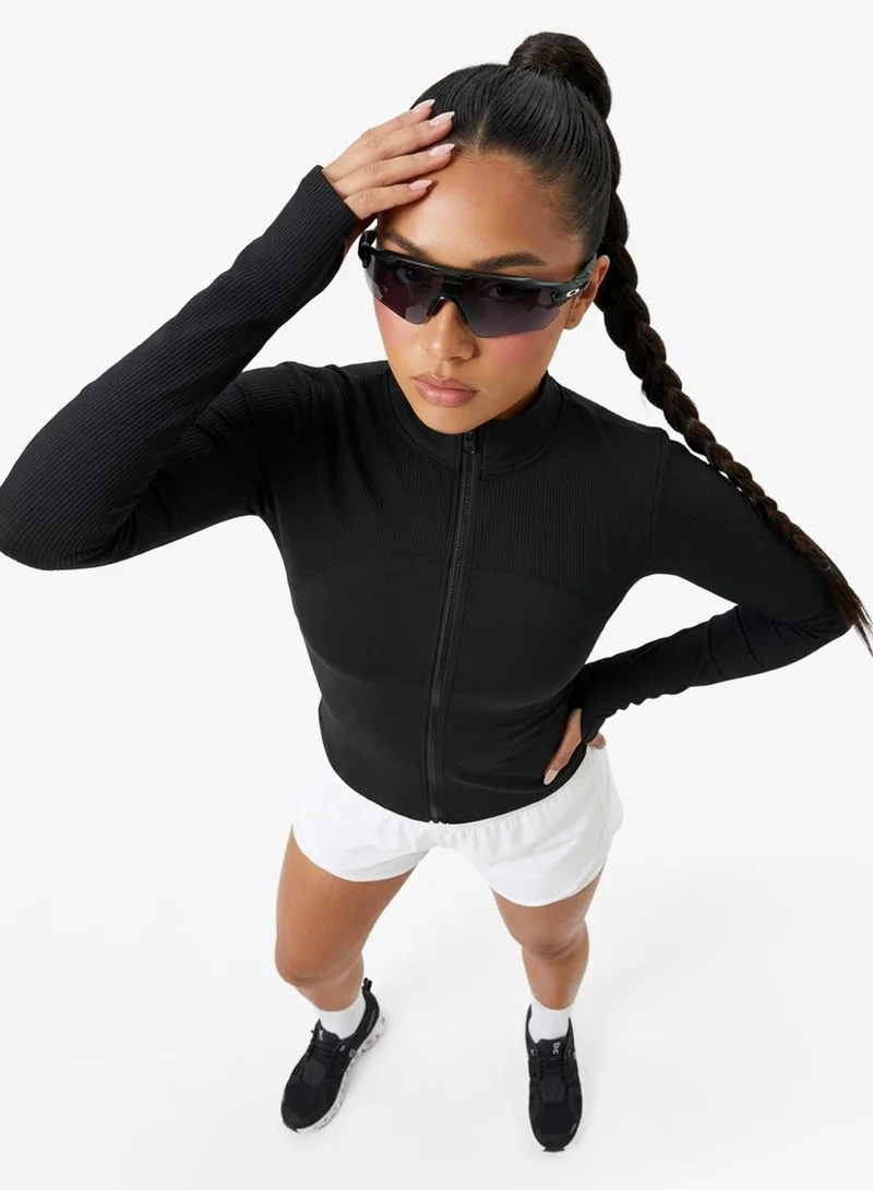 Frwd Zip Up Sculpting Seamless Training Jacket