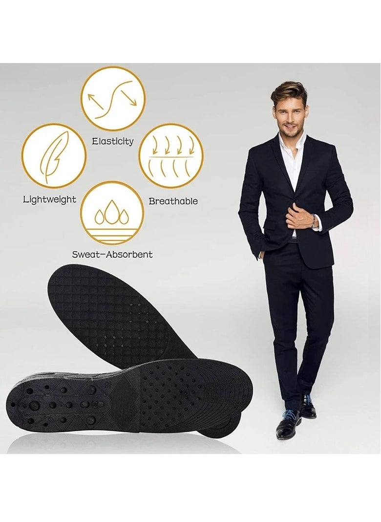 AROAQ - Height Increase Insoles, Comfortable Multi Layer Invisible Boosting Lifts Sole, Breathable Adjustable Heightening Template Air Cushion Shoe Inserts,  (Four Layers, 9cm) - Image 1