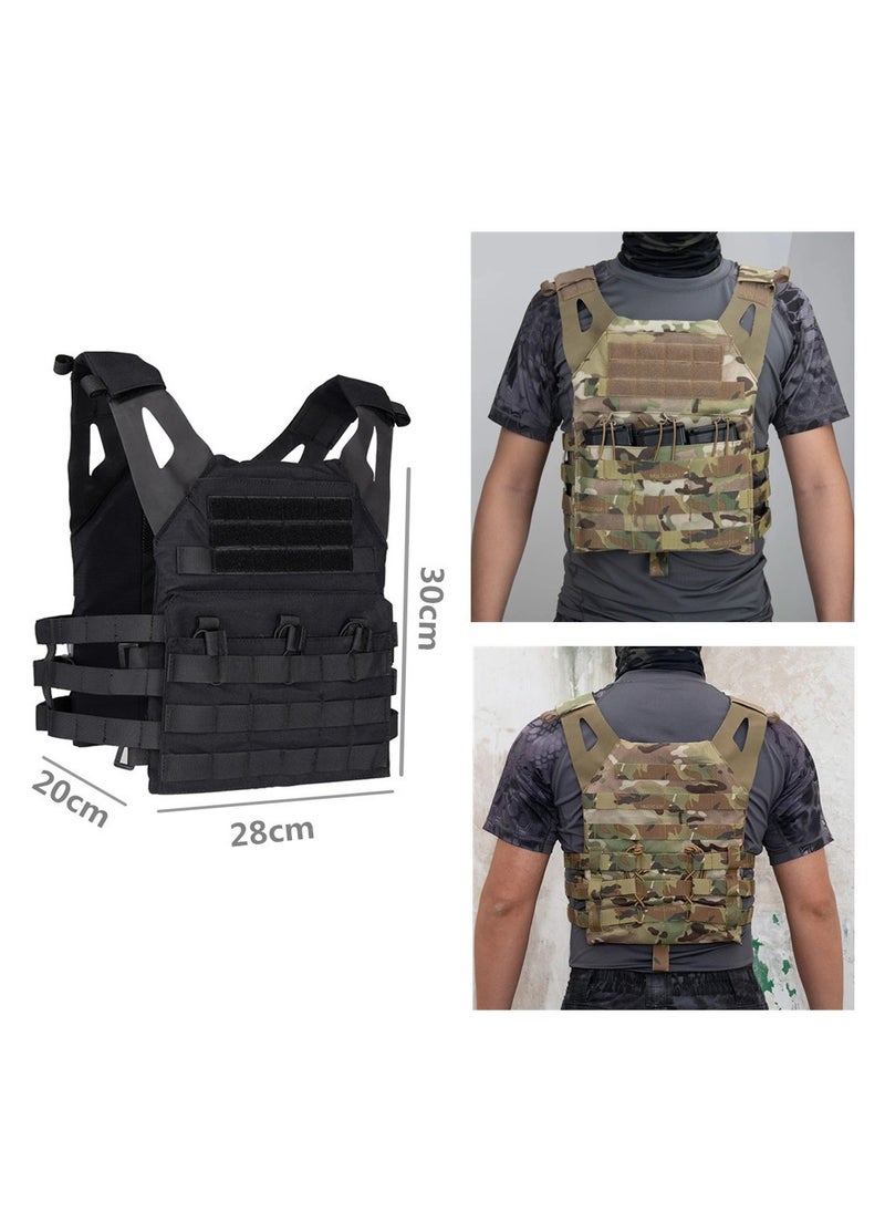 Generic Weighted Vest Adjustable Tactical Weight Vest for Men and Women Strength and Endurance Training Weighted Workout Vest for Fitness Workouts, Running  - Image 2