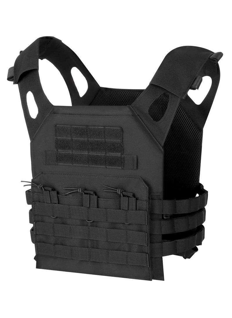 Generic Weighted Vest Adjustable Tactical Weight Vest for Men and Women Strength and Endurance Training Weighted Workout Vest for Fitness Workouts, Running  - Image 1