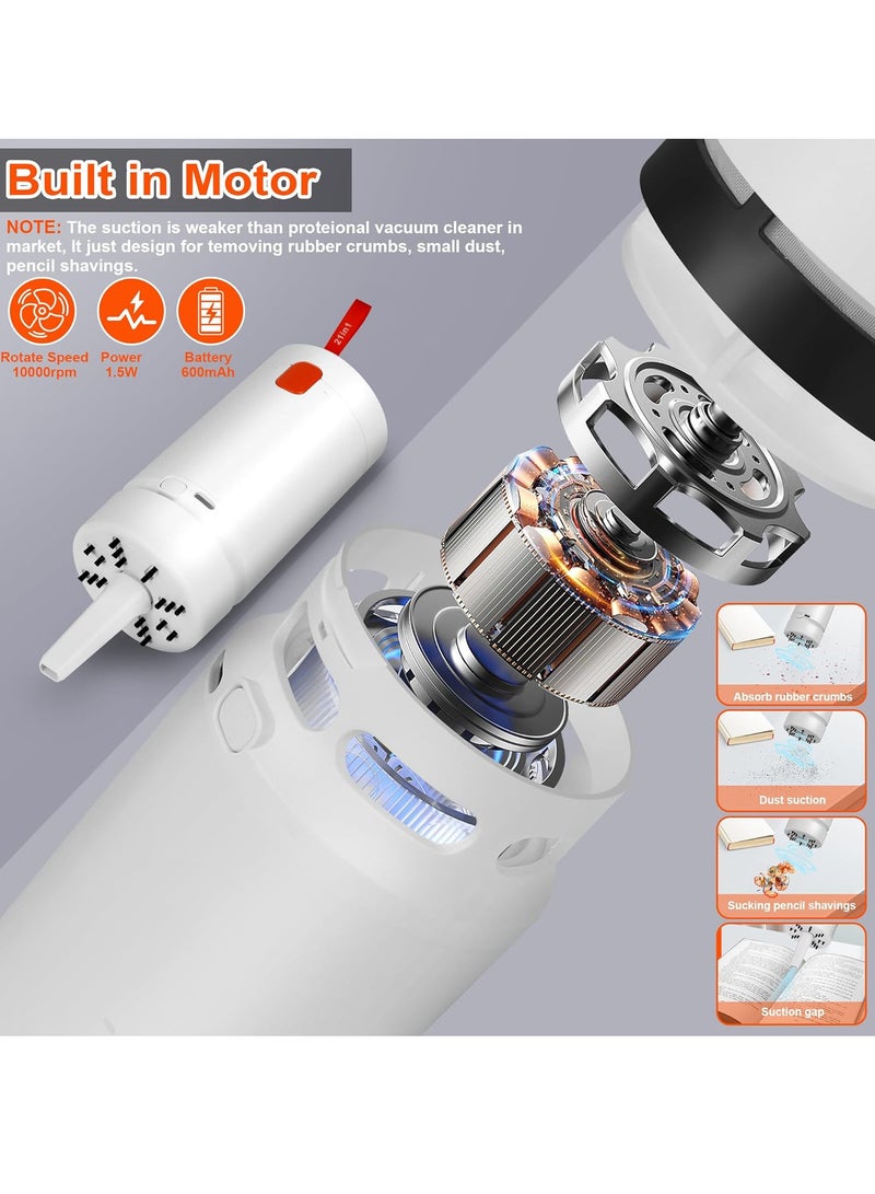 21-in-1 Keyboard Cleaning Kit, Upgraded Electronic Cleaner Kit with Mini Vacuum for Laptop, iPad, iPhone, Camera, Earbud, All-in-one Multifunctional Computer Screen Cleaning Brush Tools - Image 3