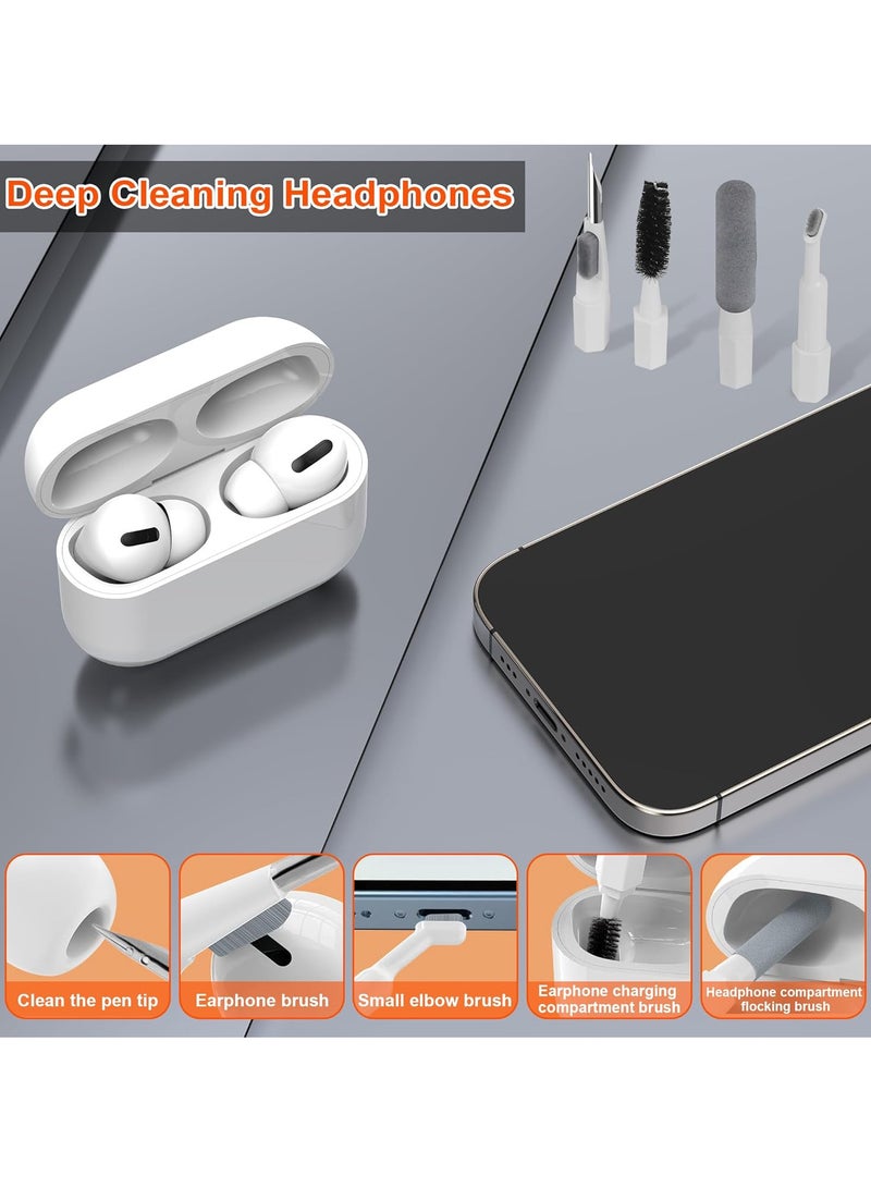 21-in-1 Keyboard Cleaning Kit, Upgraded Electronic Cleaner Kit with Mini Vacuum for Laptop, iPad, iPhone, Camera, Earbud, All-in-one Multifunctional Computer Screen Cleaning Brush Tools - Image 5